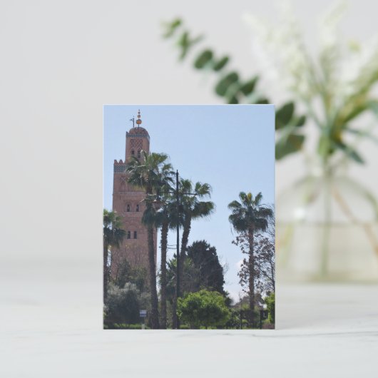 Marokko Postkarte (Stehend Vorderseite)