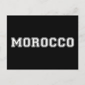 Marokko Postkarte (Vorderseite)