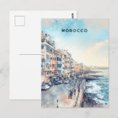 Marokko Postkarte (Vorne/Hinten)