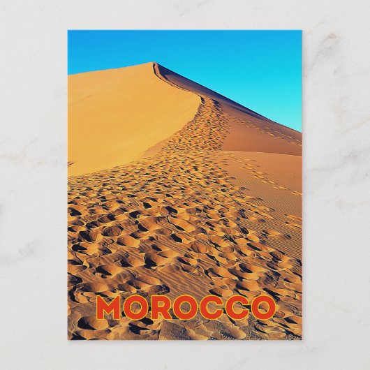 Marokko Postkarte (Vorderseite)