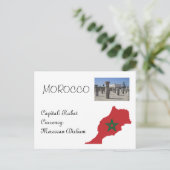 Marokko Postkarte (Stehend Vorderseite)