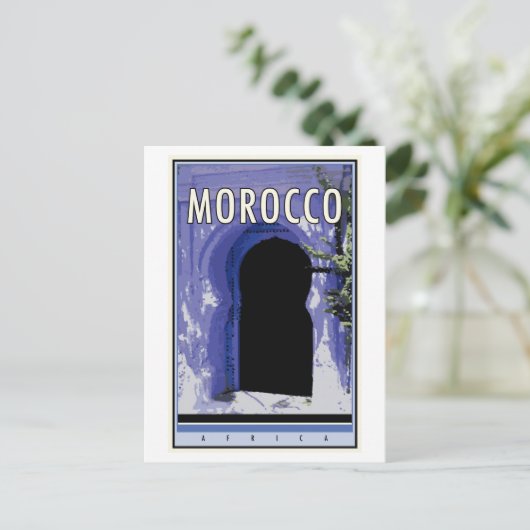 Marokko Postkarte (Stehend Vorderseite)