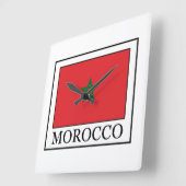 Marokko Quadratische Wanduhr (Winkel)