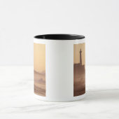 Marokko, Rabat, Leuchtturm bei Sonnenuntergang mit Tasse (Zentrum)