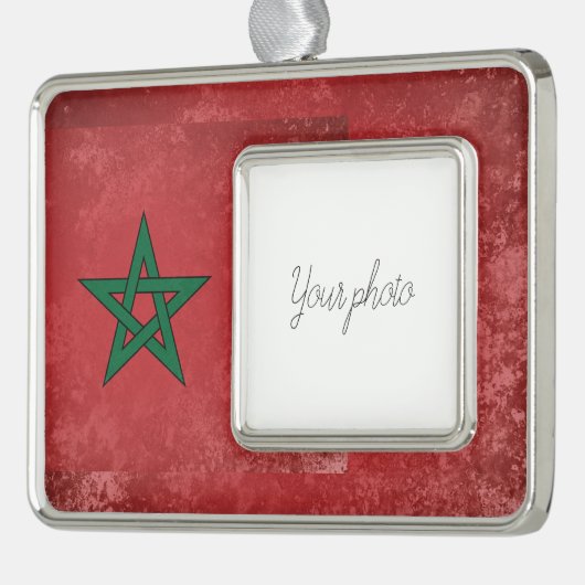 Marokko Rahmen-Ornament Silber (Links)