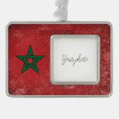 Marokko Rahmen-Ornament Silber (Vorderseite)