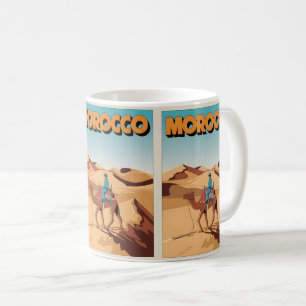 Marokko Reise Postkarte Wüsten Kamel Reise Geschen Kaffeetasse