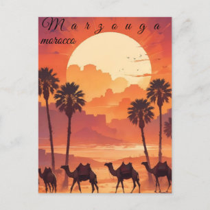 Marokko Reisen Postkarte Kunst, Dichtung und Musik