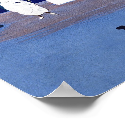 Marokko Reiseplakat. 15 x 25 Poster (Ecke)