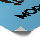 Marokko Reiseplakat. Poster (Ecke)