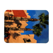 Marokko Resort Außenbereich Magnet (Horizontal)