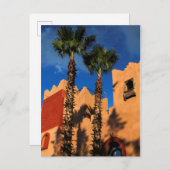 Marokko Resort Außenbereich Postkarte (Vorne/Hinten)