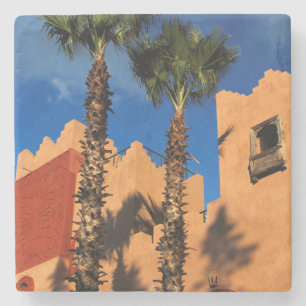 Marokko Resort Außenbereich Steinuntersetzer