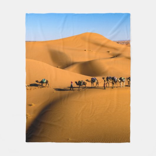 MAROKKO SAHARA FLEECEDECKE (Vorderseite)