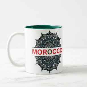 Marokko Souvenir Zweifarbige Tasse
