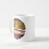 Marokko - Spanien - Roots-Flagge Kaffeetasse (Vorderseite Links)