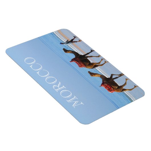 Marokko Strandkamele Magnet (Rechte Seite)
