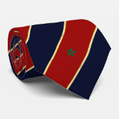Marokko stripes Flagge Krawatte (Gerollt)