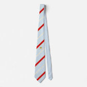 Marokko stripes Flagge Krawatte (Vorderseite)