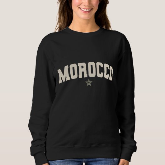 Marokko Sweatshirt (Vorderseite)