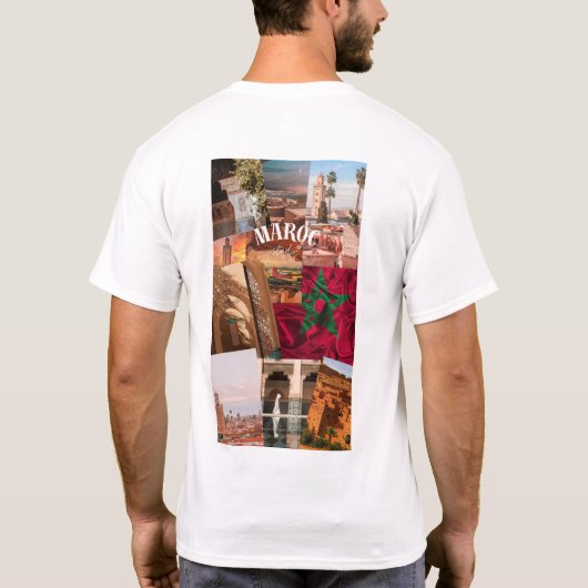 Marokko T-Shirt (Rückseite)