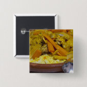 Marokko, Tetouan. Traditionelles marokkanisches Es Button (Vorne & Hinten)
