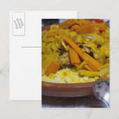 Marokko, Tetouan. Traditionelles marokkanisches Es Postkarte (Vorne/Hinten)