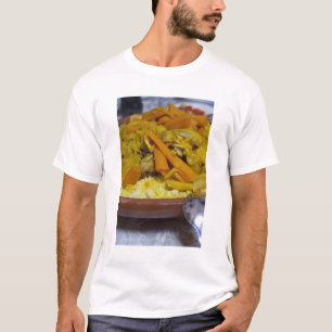 Marokko, Tetouan. Traditionelles marokkanisches Es T-Shirt