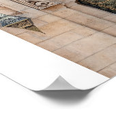 Marokko-Tür Poster (Ecke)