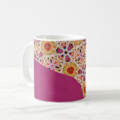 Marokko und pinkfarbene Tasse durch KCS (Vorderseite Links)