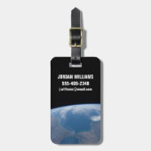 Marokko und Spanien. Gepäckanhänger (Vorderseite vertikal)