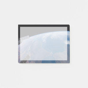 Marokko und Spanien. Post-it Klebezettel