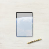 Marokko und Spanien. Post-it Klebezettel (Auf Schreibtisch)