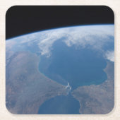 Marokko und Spanien. Rechteckiger Pappuntersetzer (Vorderseite)