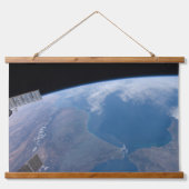 Marokko und Spanien. Wandteppich Mit Holzrahmen (Vorne)