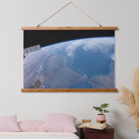 Marokko und Spanien. Wandteppich Mit Holzrahmen (Schlafzimmer)