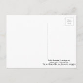 Marokko Urlaub Feiertagspostkarte (Rückseite)