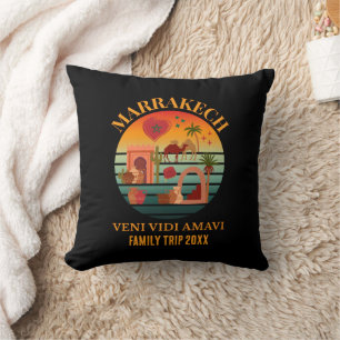 Marokko Veni Vidi Amavi Gruppe Urlaub MARAKKESH Kissen
