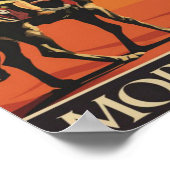 Marokko Vintag Poster (Ecke)