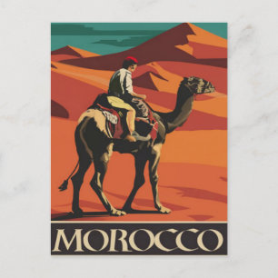Marokko Vintage Postkarte