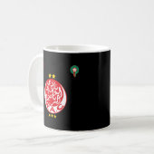 Marokko Wydad Casablanca Wac Soccer Widad Kaffeetasse (Vorderseite Links)