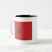 Marokko Zweifarbige Tasse (Vorderseite Links)