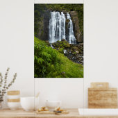 Marokopa waterfall, New Zealand Poster (Küche)