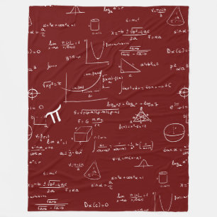 Marone Mathe-Gleichungen Formeln Algebra Fleecedecke
