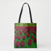 Marone Tulpen-Tasche Tasche (Vorderseite)