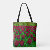 Marone Tulpen-Tasche Tasche (Rückseite)