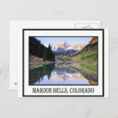 Maronenglocken-Postkarte Postkarte (Vorne/Hinten)