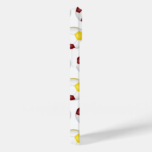 Marongoldbälle mit Monogramm Case-Mate iPhone Hülle (Rückseite / Rechts)