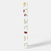 Marongoldbälle mit Monogramm Case-Mate iPhone Hülle (Rückseite / Links)