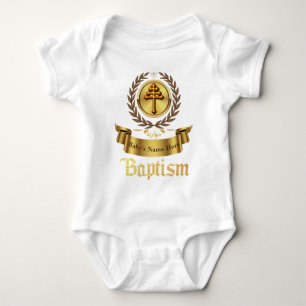 Maronite Baptisse Personalizable Baby Bodysuit Baby Strampler